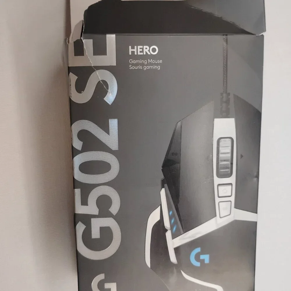 Logitech - G502 HERO Wired Optical Gaming Mouse with RGB Lighting - Black - Picture 8 of 8